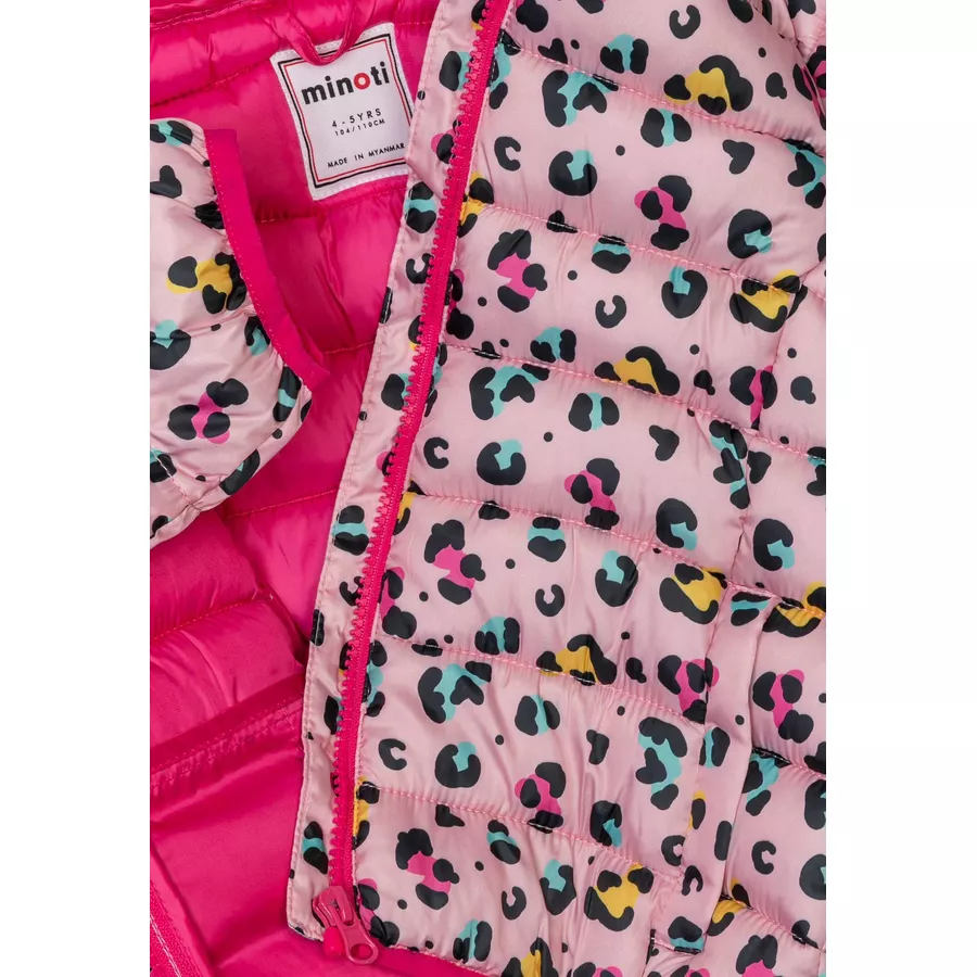 MINOTI Steppjacke mit Stehkragen Hellrosa