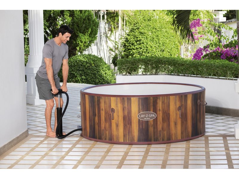 Bestway Whirlpool LAY-Z-SPA Helsinki AirJet Ø 180 Whirlpool für bis zu 7 Personen