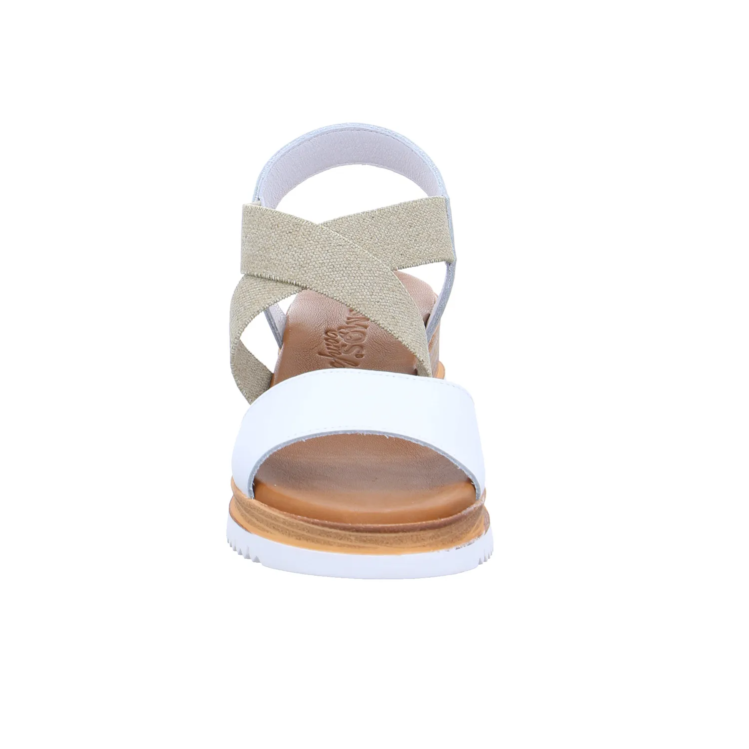 COSMOS COMFORT Sandalette Weiss Leder