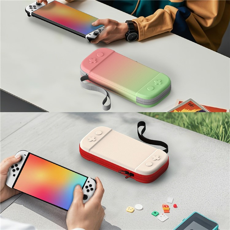 Reise Box Nylon Schutztasche Hartschale mit Handschlaufe für Nintendo Switch 2 - Schwarz