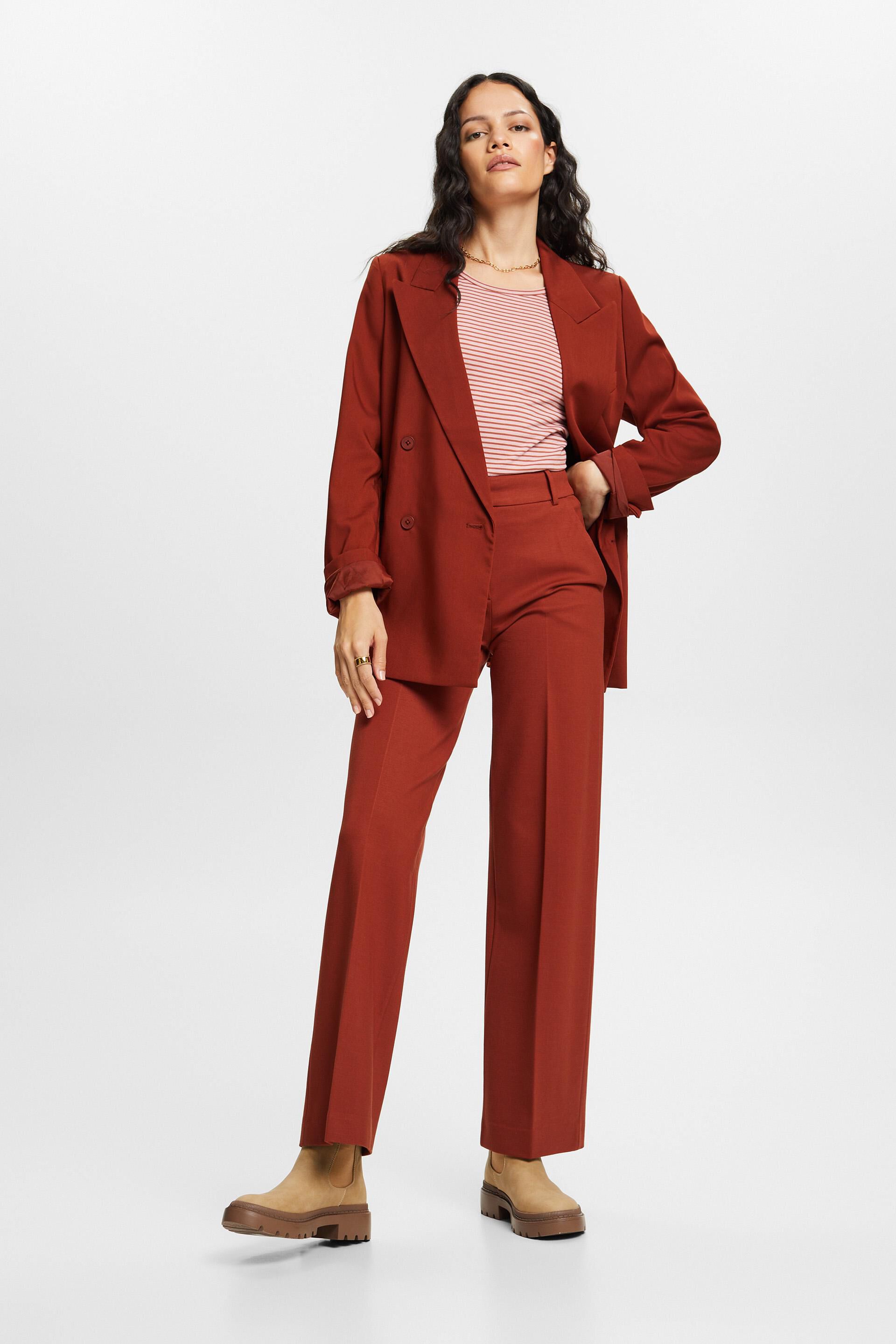 Veste de tailleur à boutonnage croisé oversize