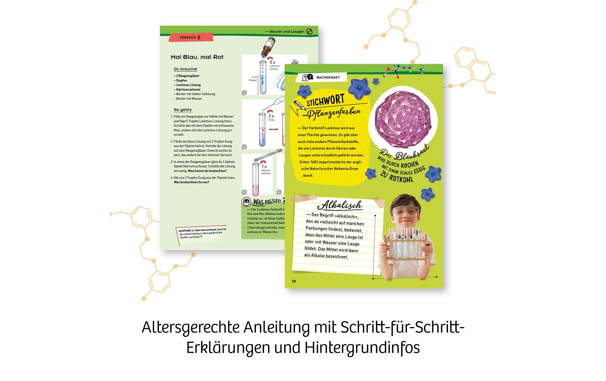 Experimentierkasten Chemielabor C 500Starter-Set