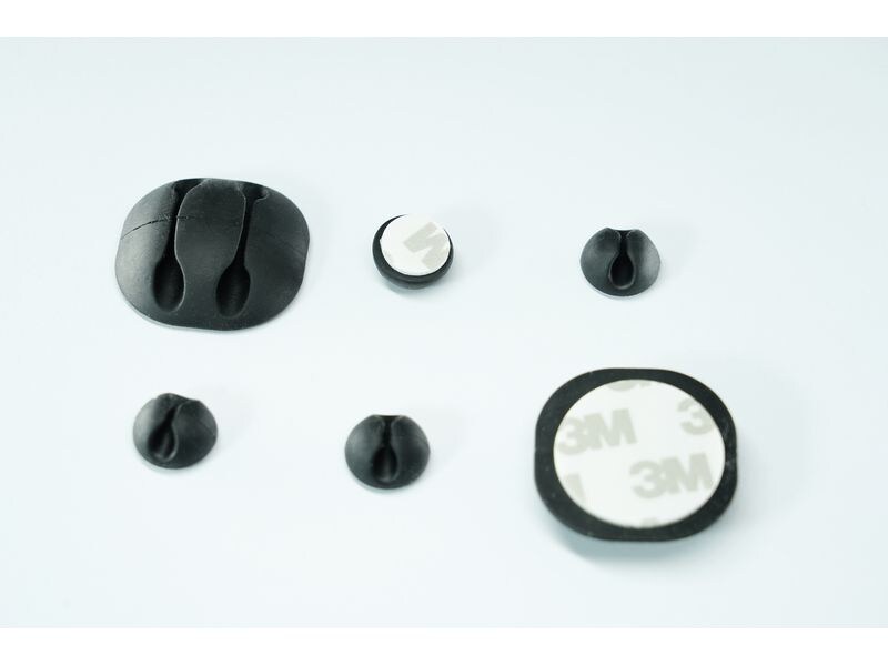 Schönenberger Kabelhalterungen 2 x Ø 35 mm, 4 x Ø 15 mm, Sc Kabelmanagement-Sortiment für ein aufgeräumtes und effizientes Umfeld
