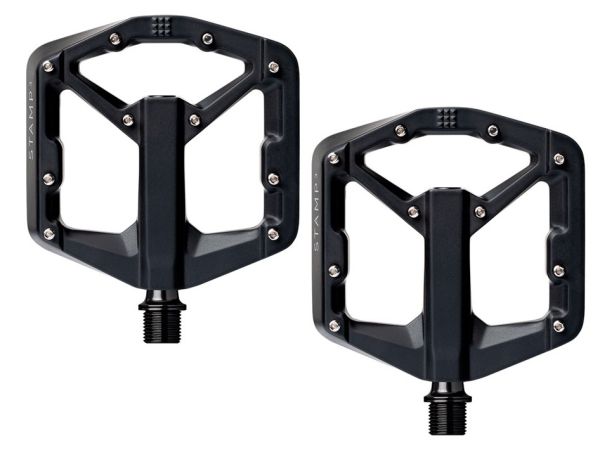 Crankbrothers Stamp 3 Magnesium Pedaler, Black