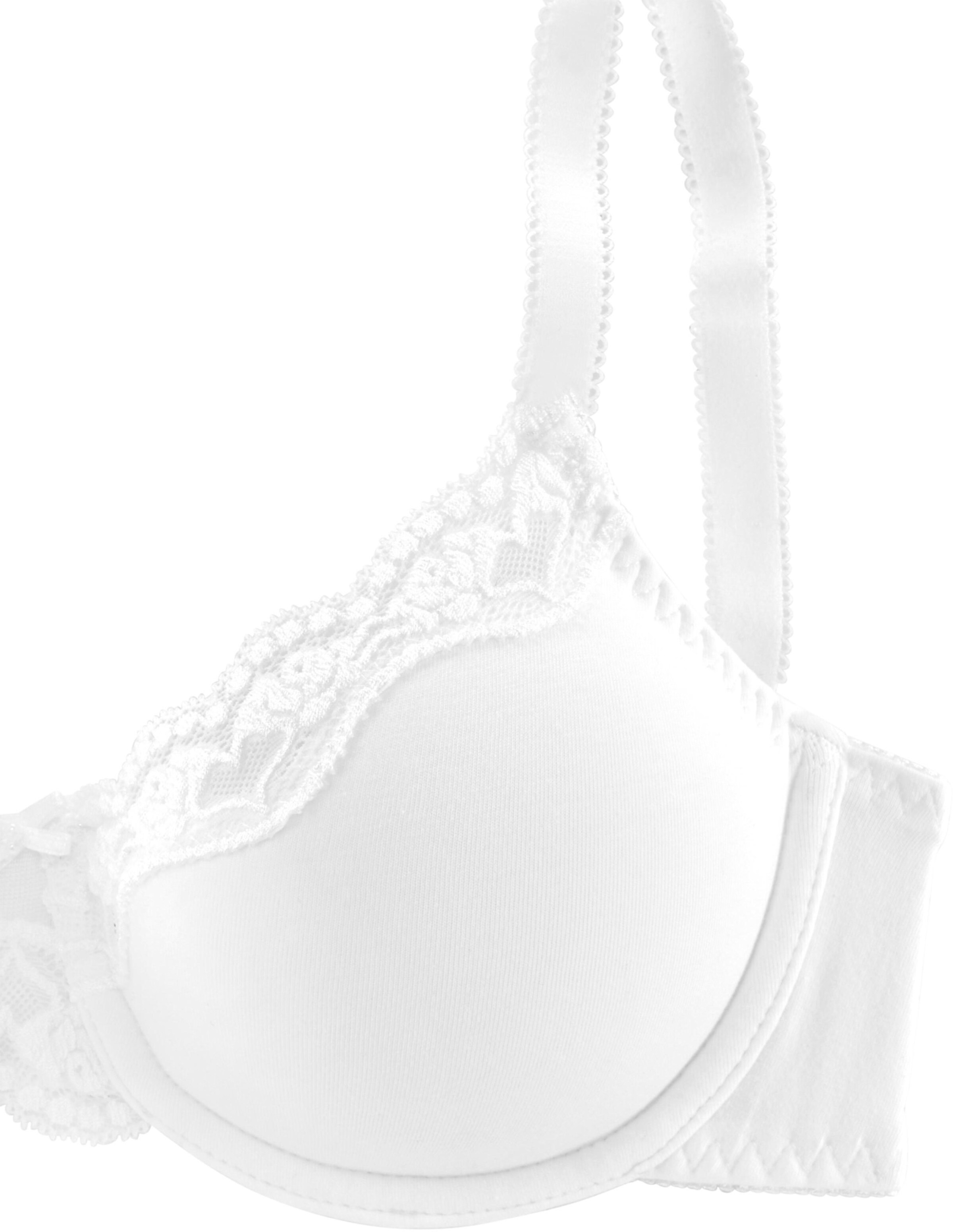 petite fleur Bügel-BH in schwarz+weiß