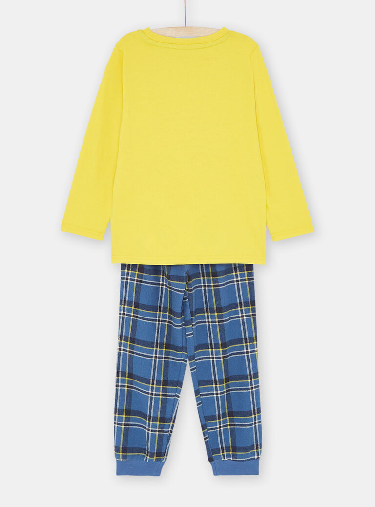 Pyjama jaune à motif chien garçon