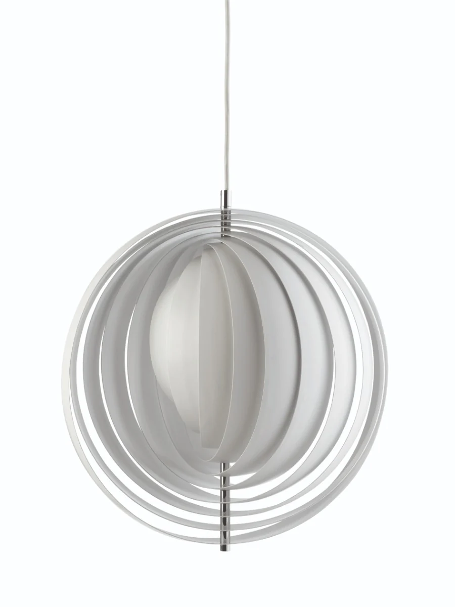 Verpan  Moon lampe, hvid - Ø34 cm.