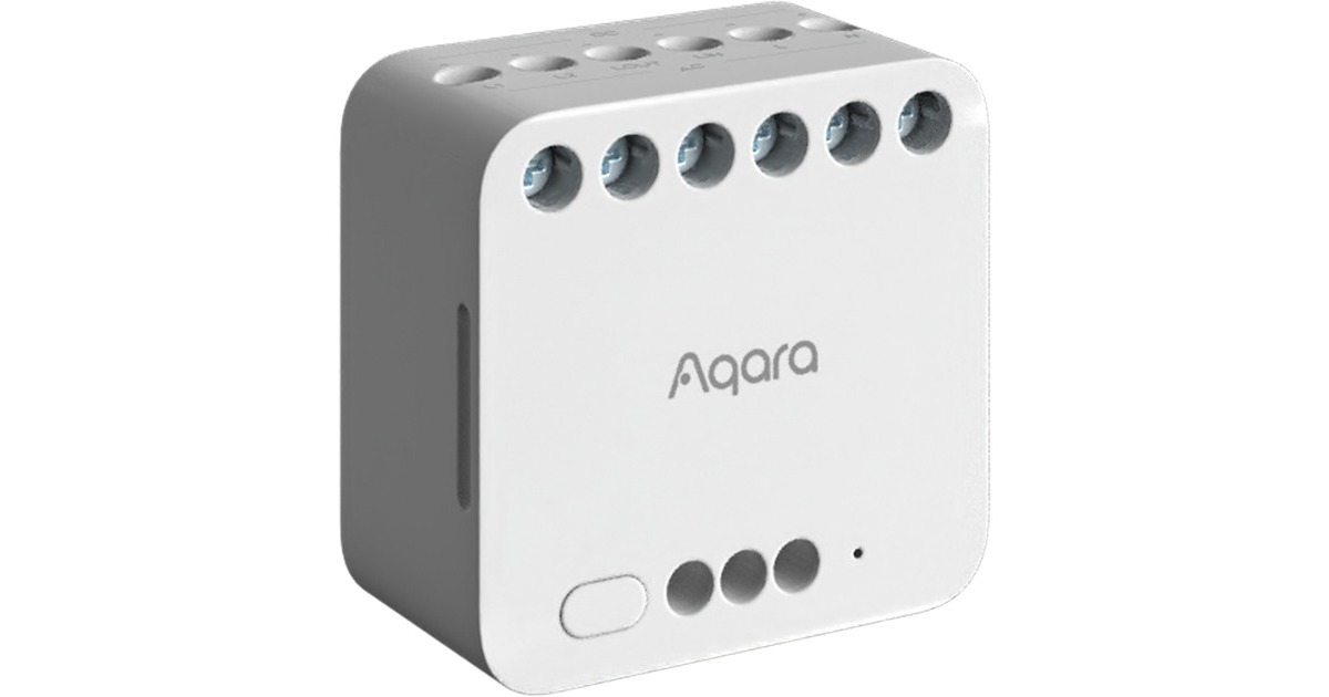 AqaraDual Relay Module T2 relais  (Wit)