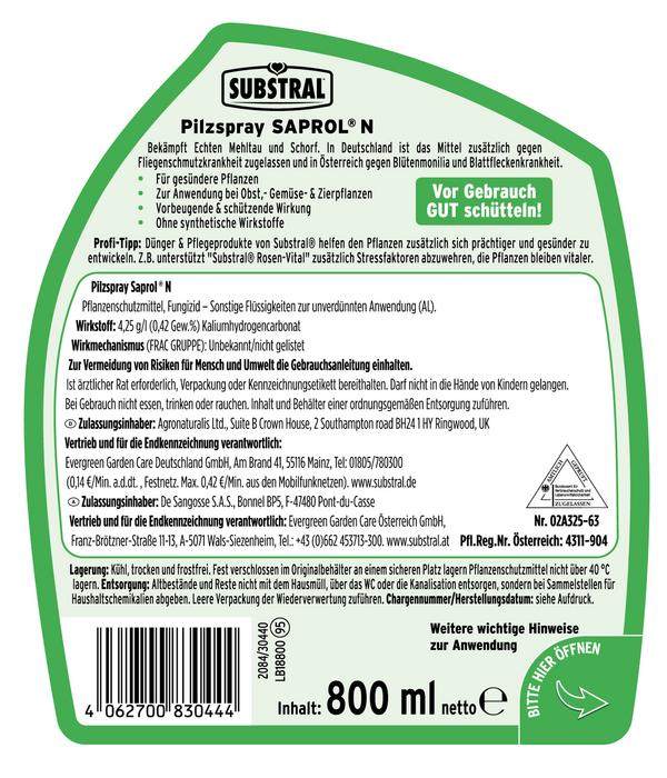 Substral® Pilzspray SAPROL® N, flüssig, 800