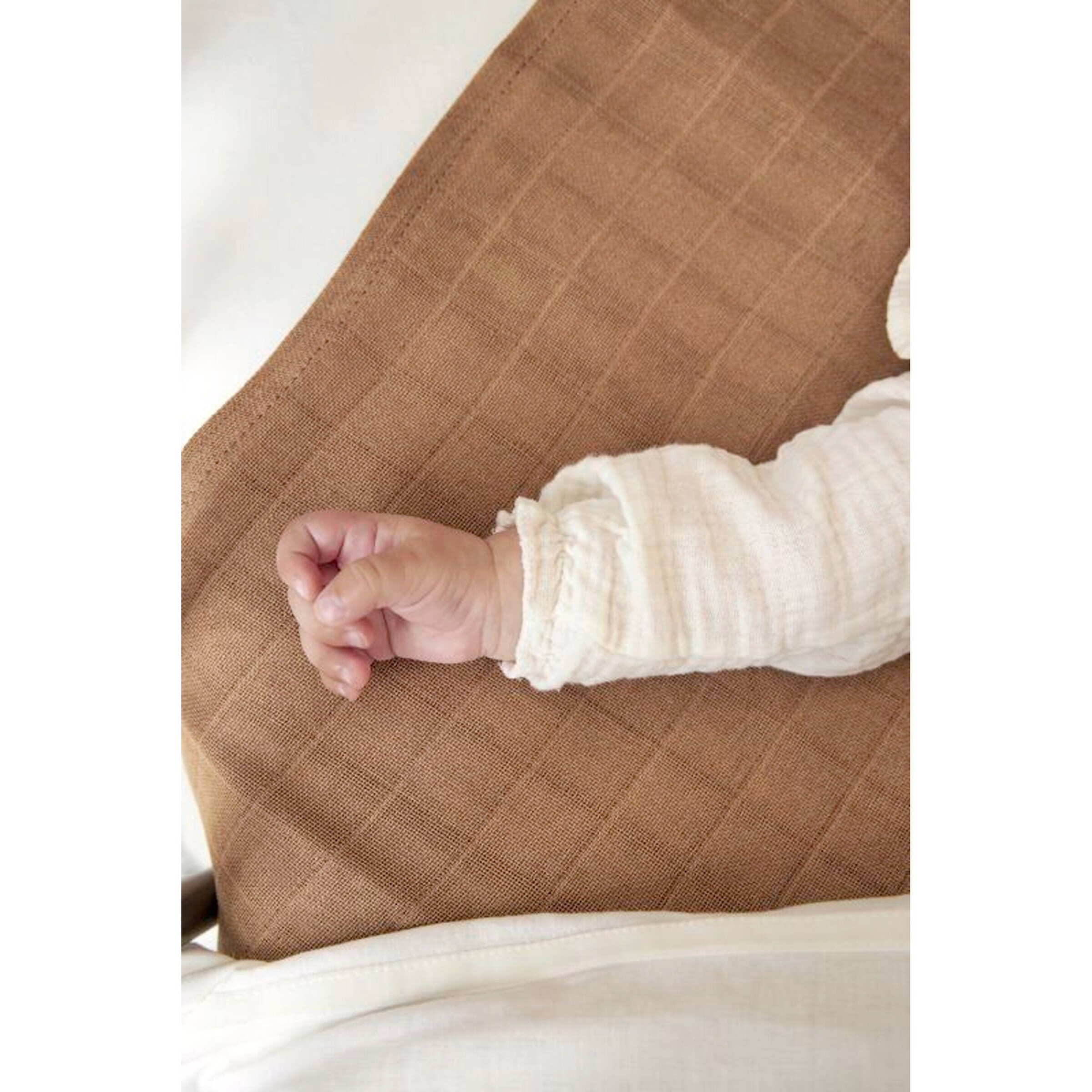 Meyco Baby 3er-Pack Mullwindeln 70x70 cm braun / Panther