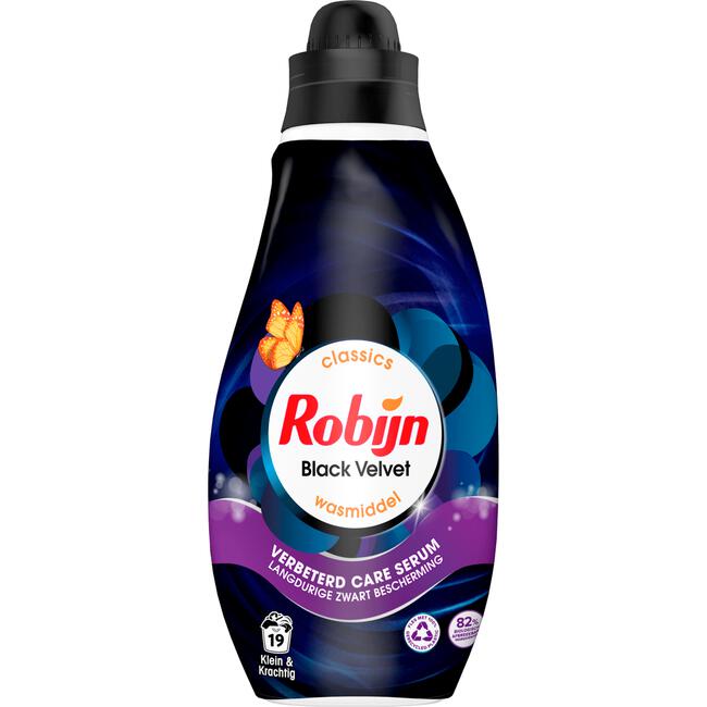 Robijn Klein & Krachtig Classics Black Velvet Vloeibaar Wasmiddel 19 wasbeurten