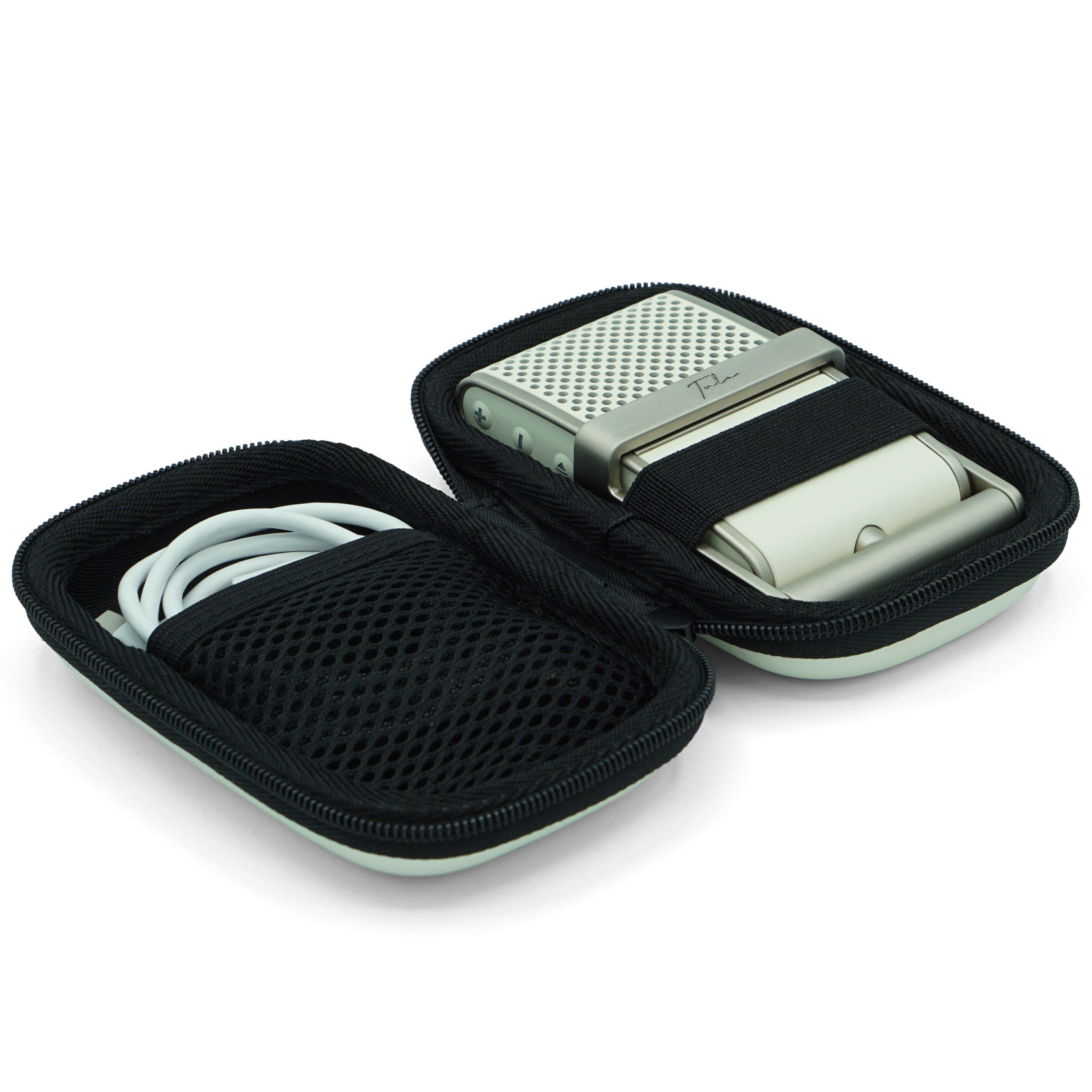 Tula Leather Case Seafoam voor Tula Mic
