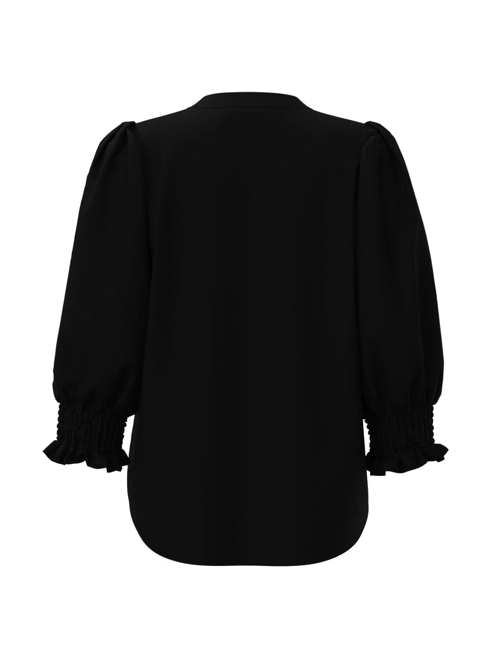 Co´Couture Callumcc Frill Ss Shirt 35484 96 black