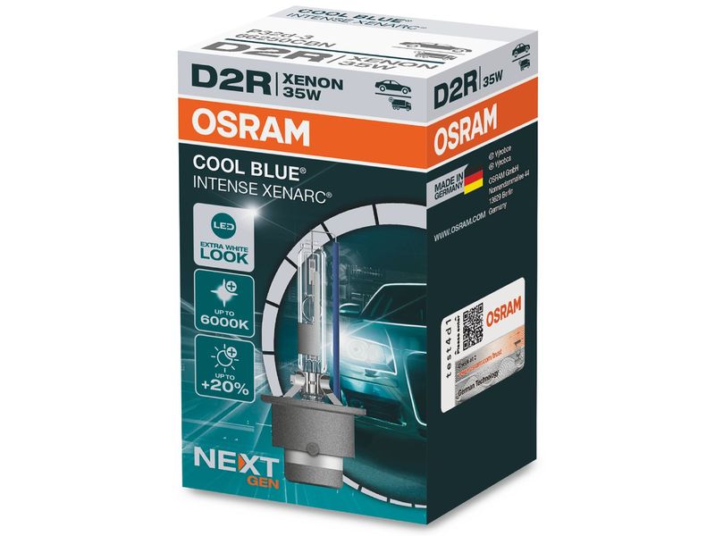 OSRAM Glühlampen D2R XENARC CBN 12V 35W P32d-3 LKW/PKW Auto-Glühbirne