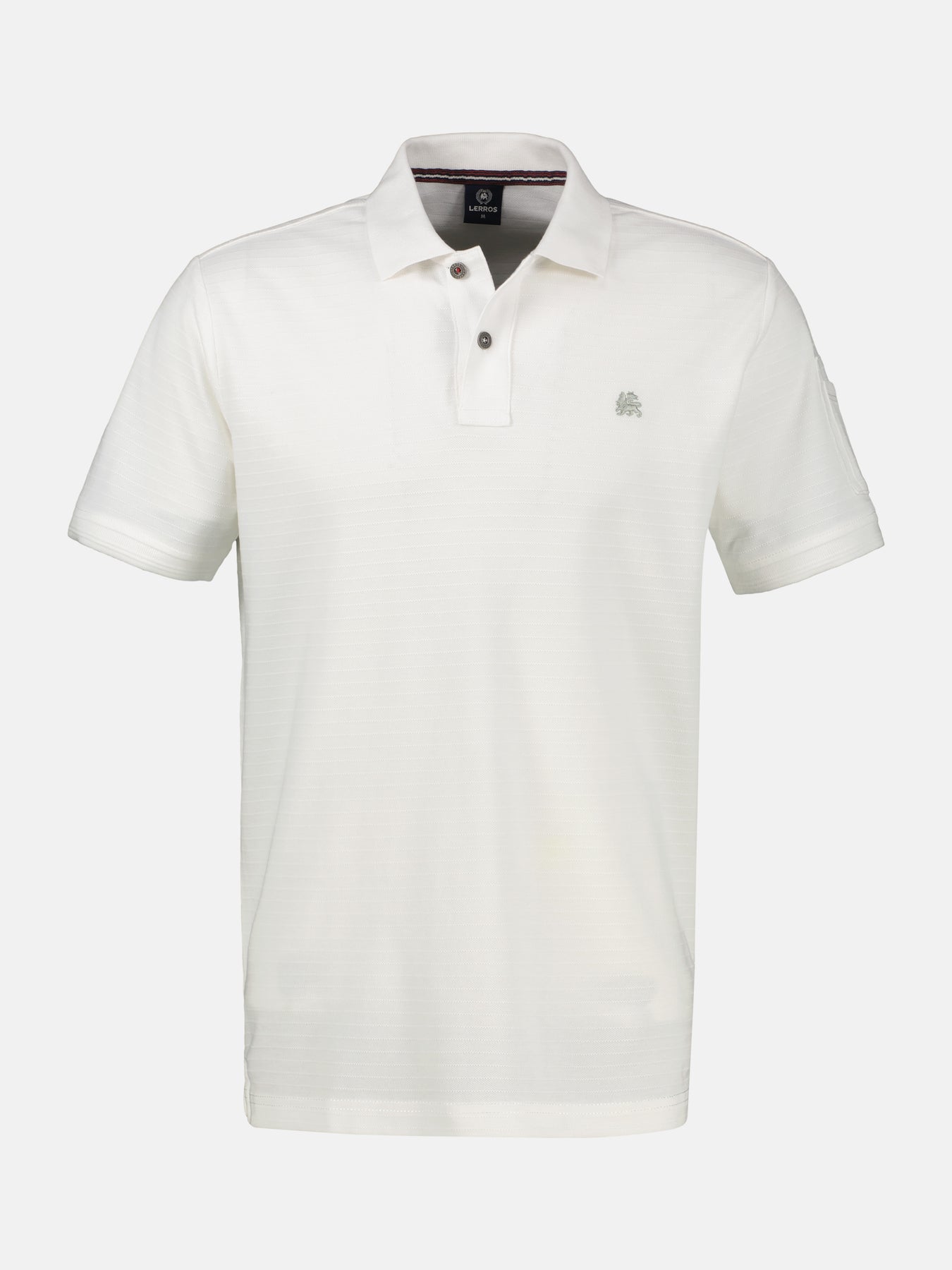 Herren Poloshirt, tonal gestreift