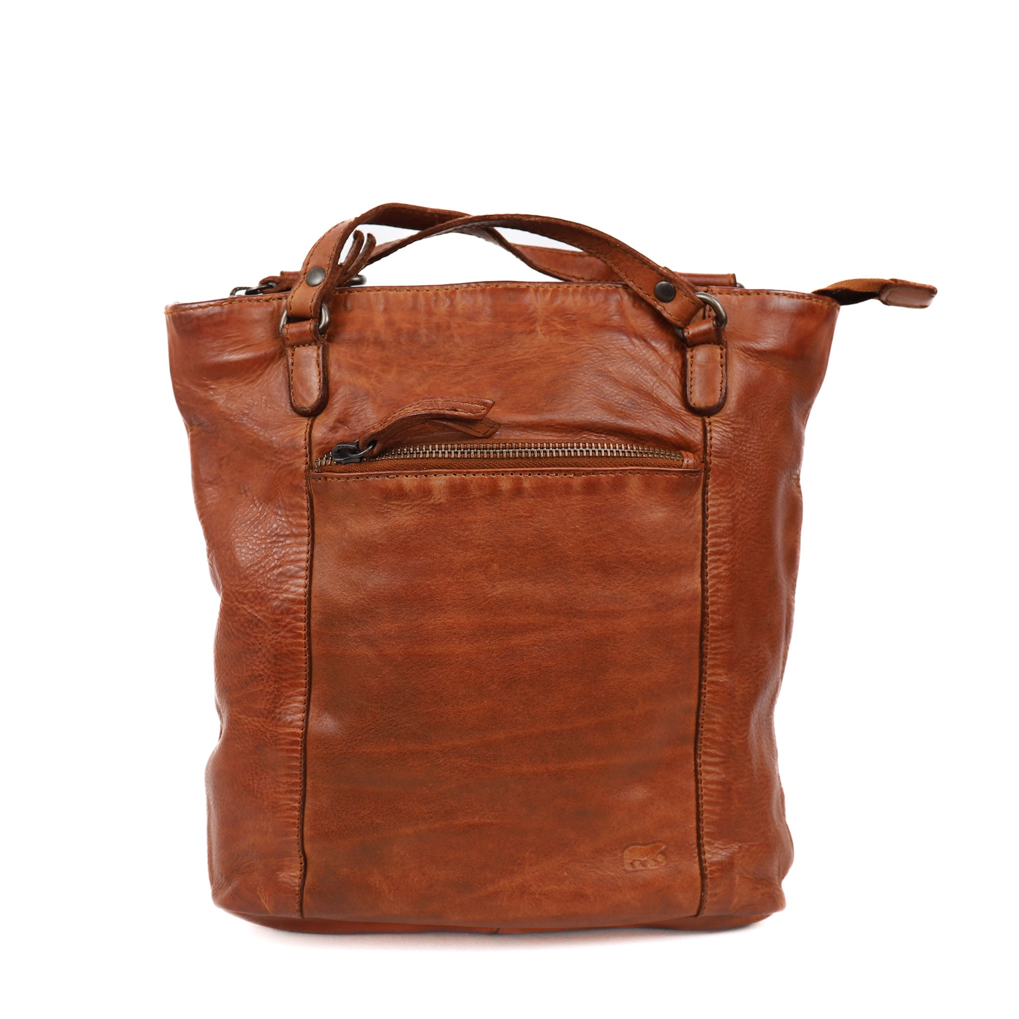Rugzak/schoudertas 'Sandy' cognac Cognac