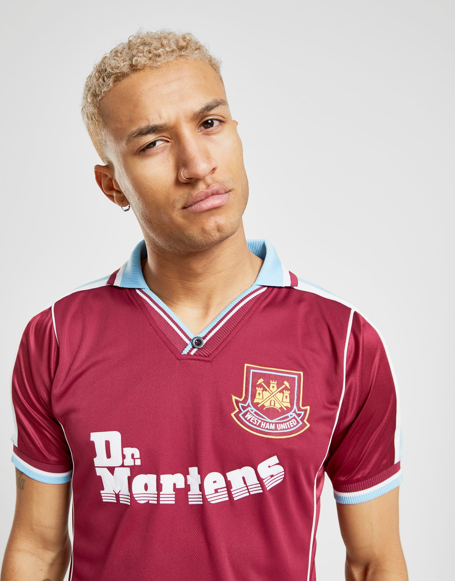 Score Draw West Ham United 2000 Maillot domicile Homme