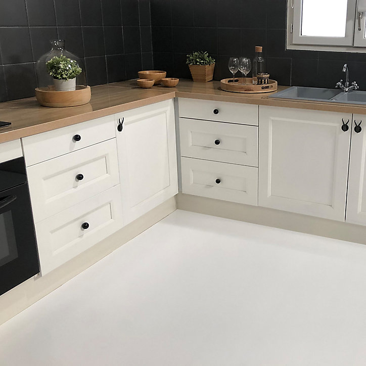 Résine de rénovation sol bi composante époxy Résinence blanc 300ml
