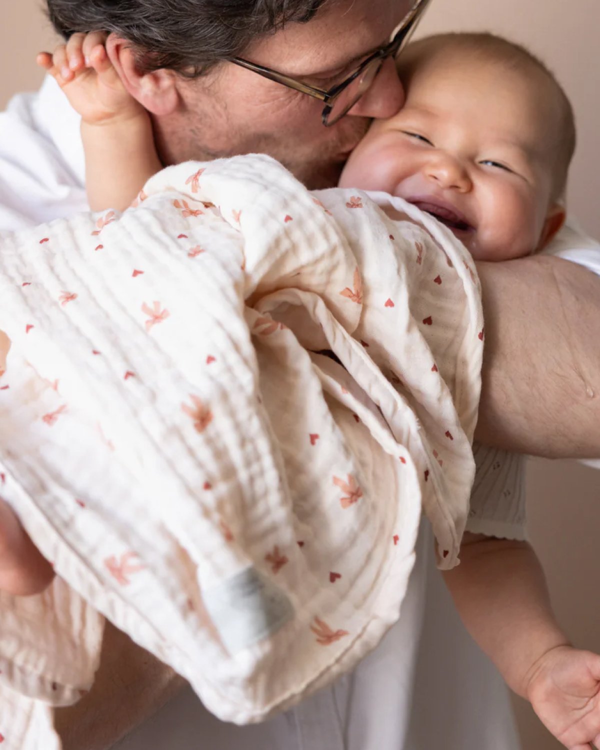 Swaddle teppe – Øko Musselin