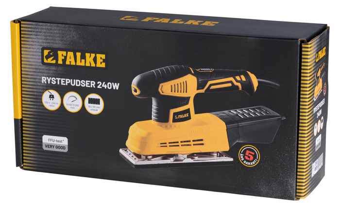 Falke rystepudser 240 W