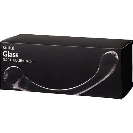 Sinful glas G&P dildo 20 cm