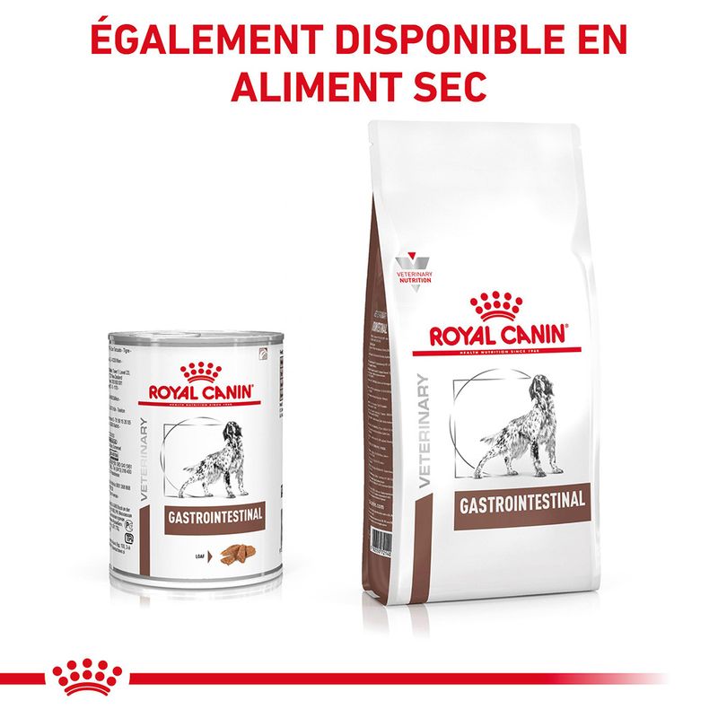 Royal Canin Veterinary Canine Gastrointestinal en mousse