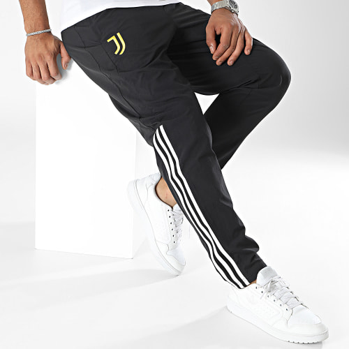 Pantalon Jogging A Bandes Juventus IM1871 Noir