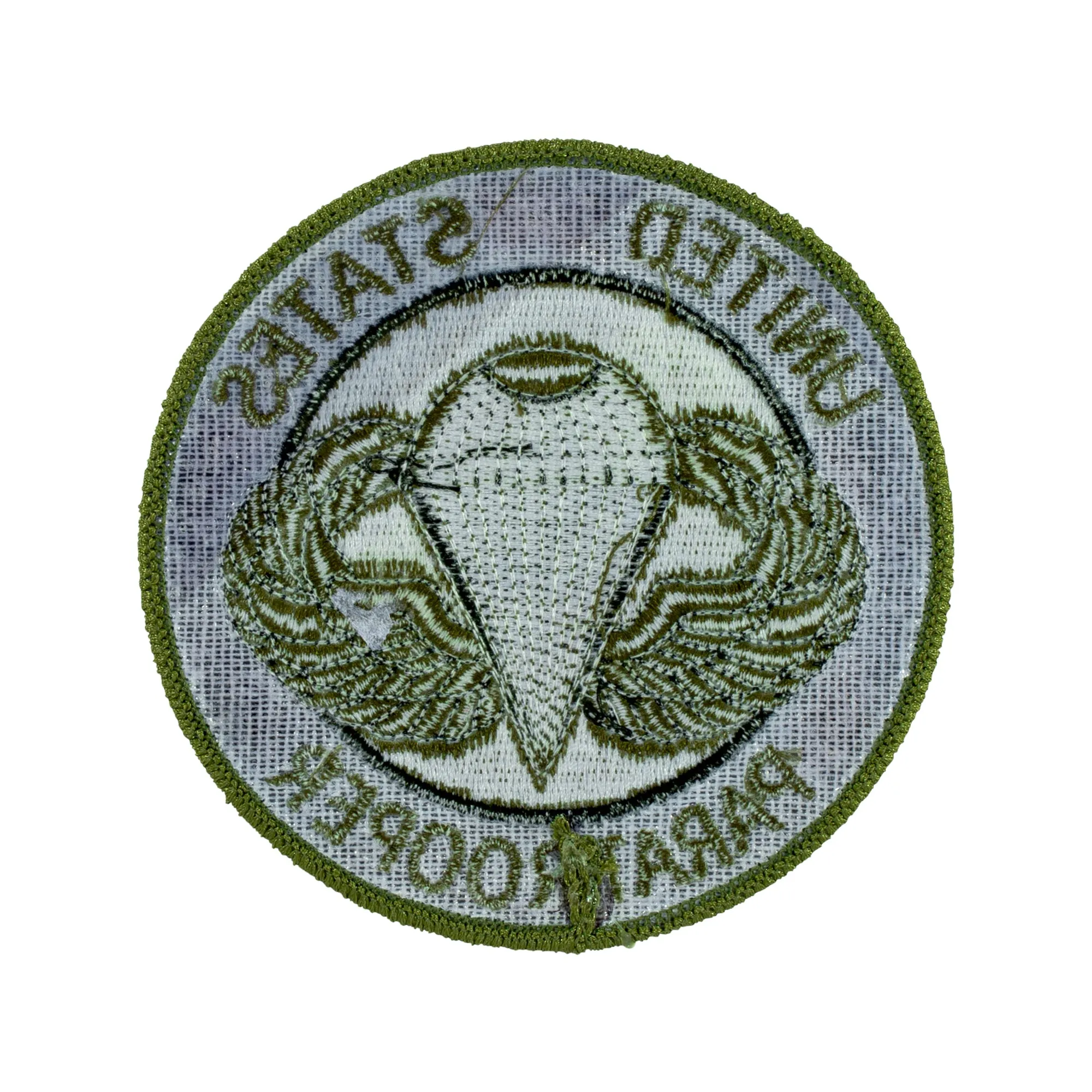 Unbekannt -  Abzeichen Springer Textil US Paratrooper oliv
