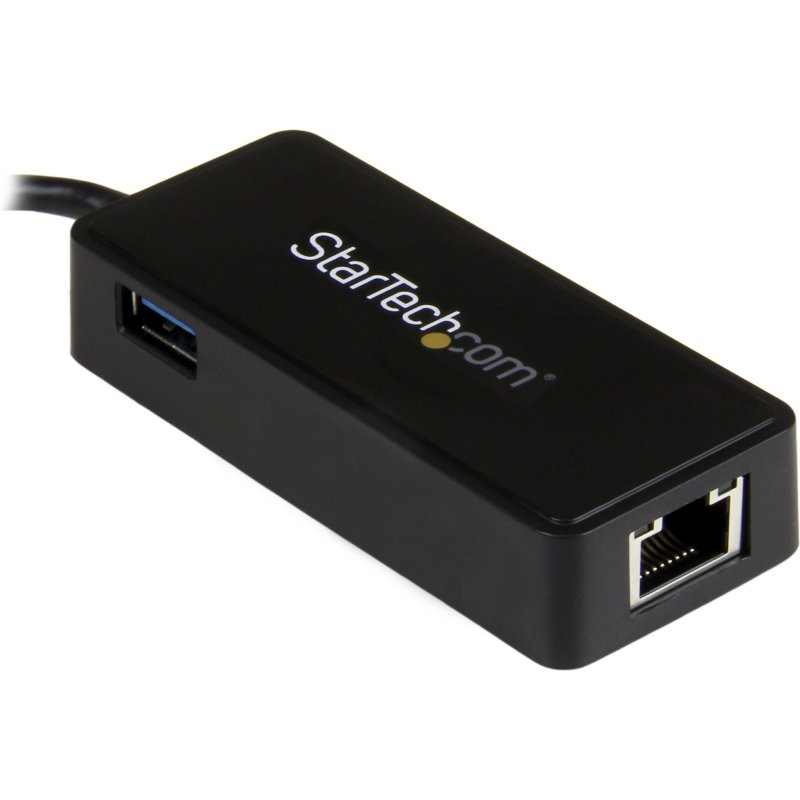 StarTech.com Adaptateur réseau USB-C vers RJ45 Gigabit Ethernet avec port USB supplémentaire - M/F - USB 3.1 Gen 1 (5 Gb/s)