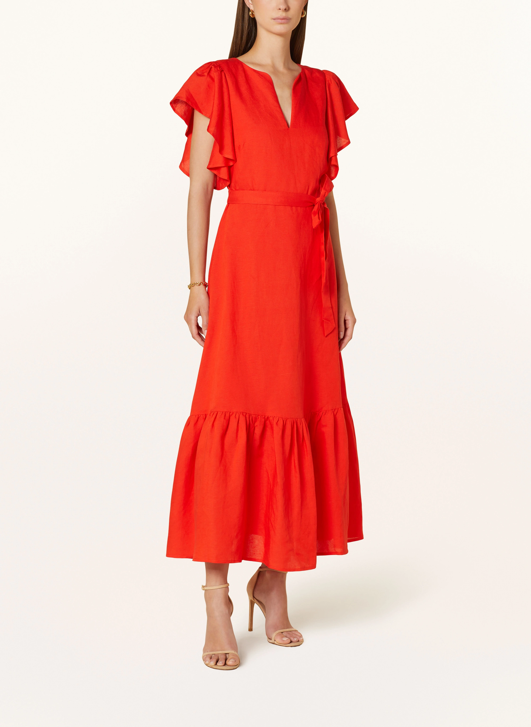Phase Eight Kleid MORGAN mit Leinen