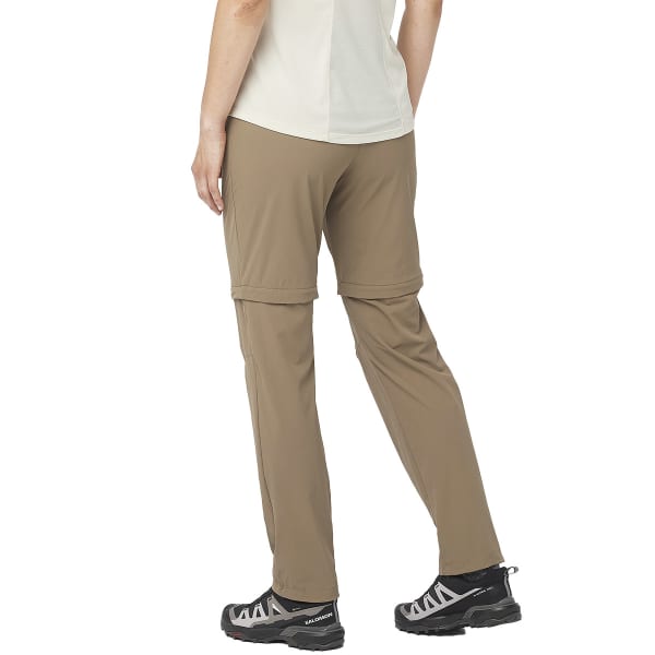 Pantalon randonnée SALOMON WAYFARER ZIP OFF PANTS W SHITAKE