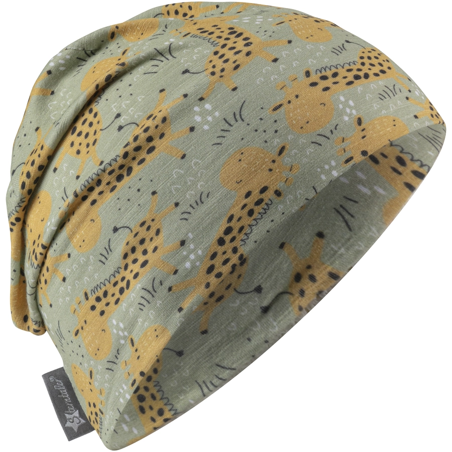 Sterntaler Slouch-Beanie Giraffen blassgrün