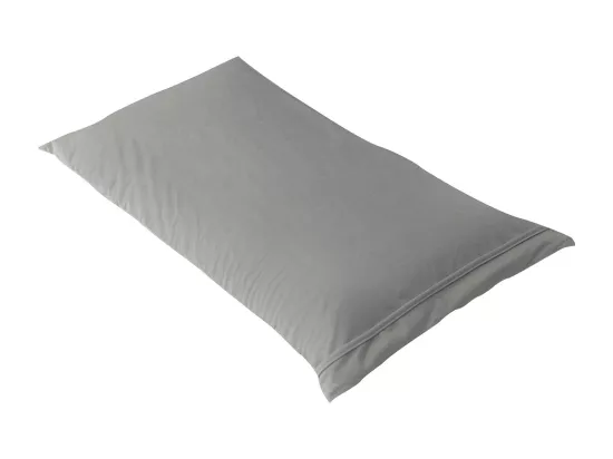 FRESH - Taie d'Oreiller 65x65cm Grise Imperméable et Respirante