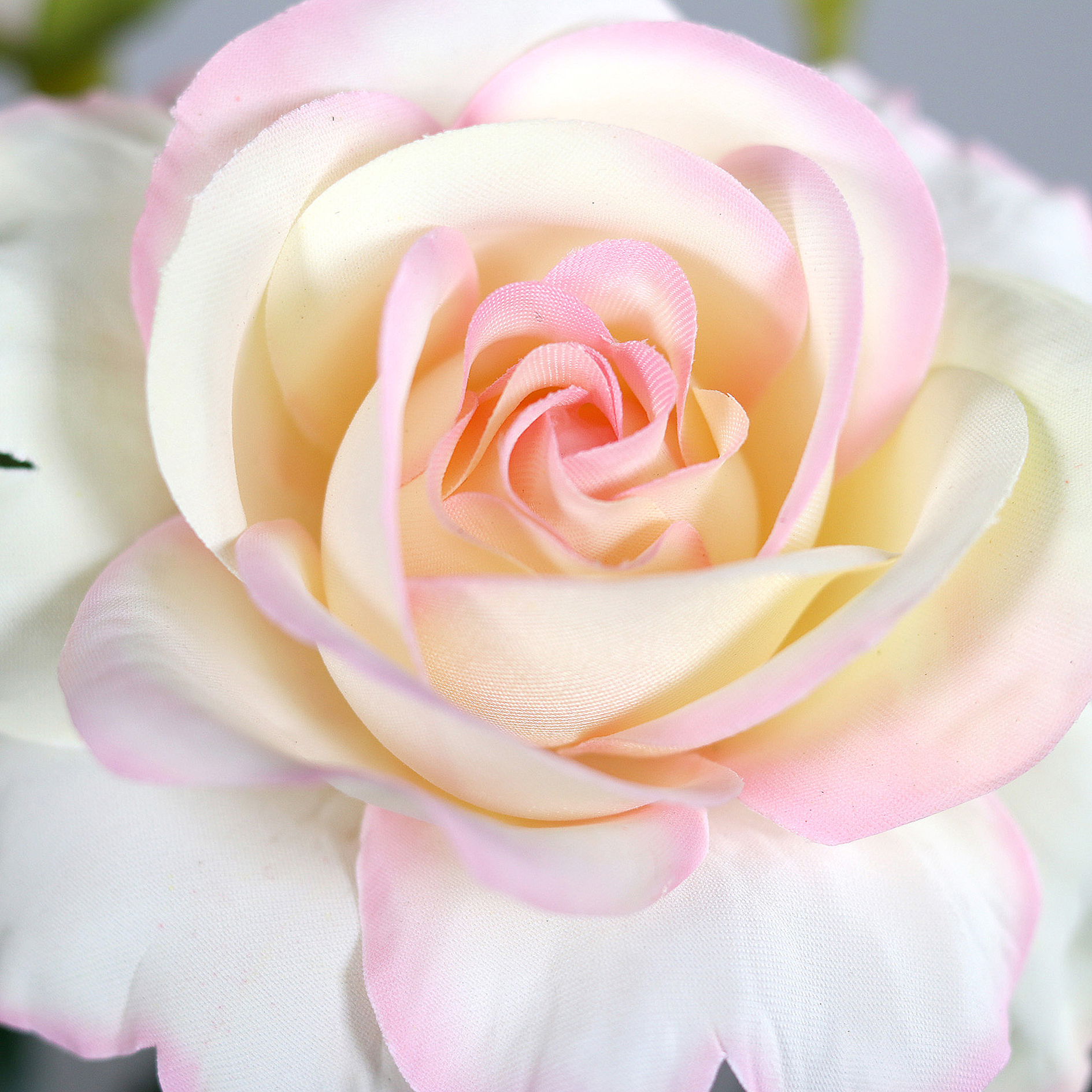 Rose im Topf - sortiert - Kunstpflanze