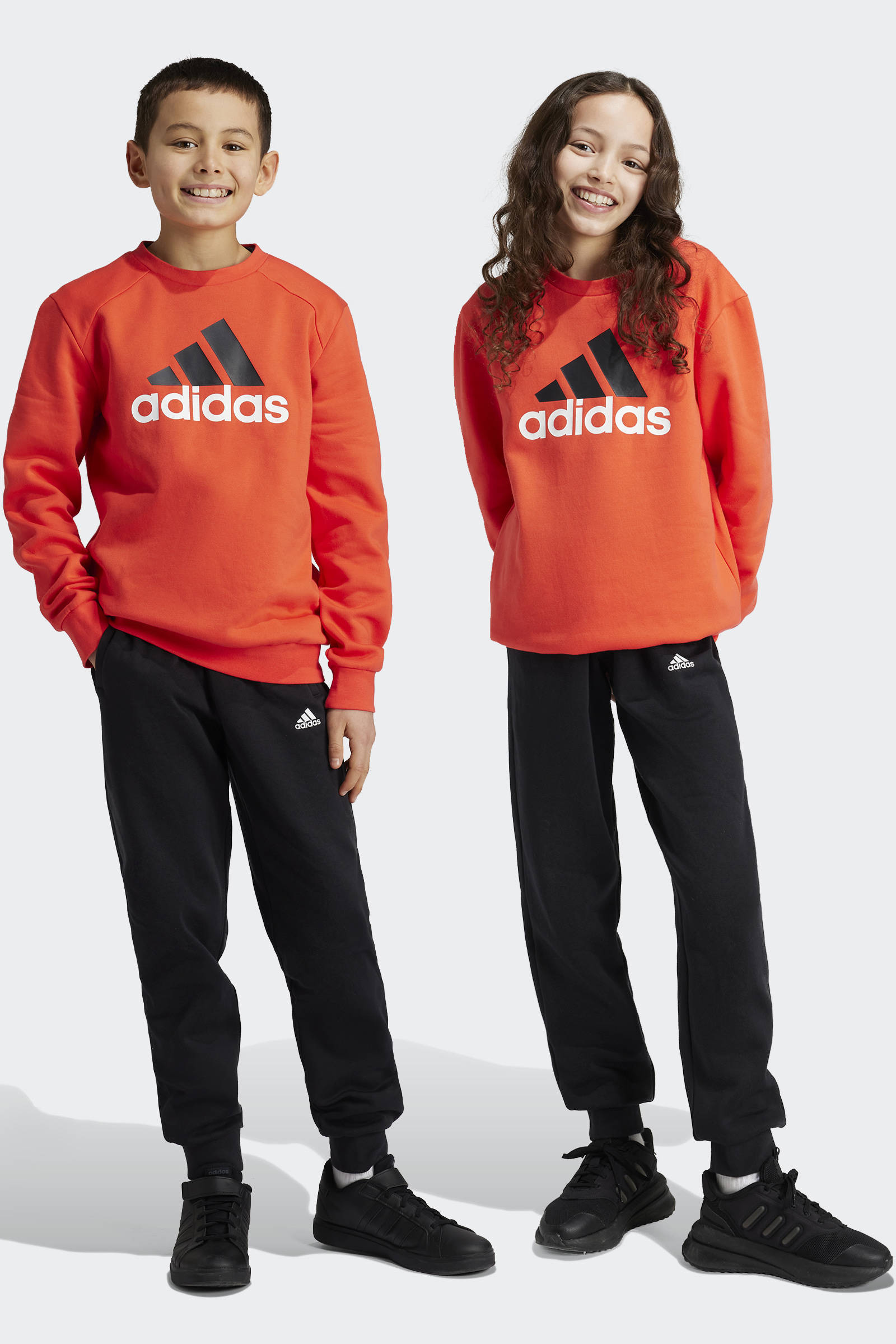 adidas joggingpak rood/zwart