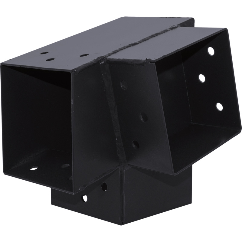 Koppelstuk hoek 91x91mm 75°