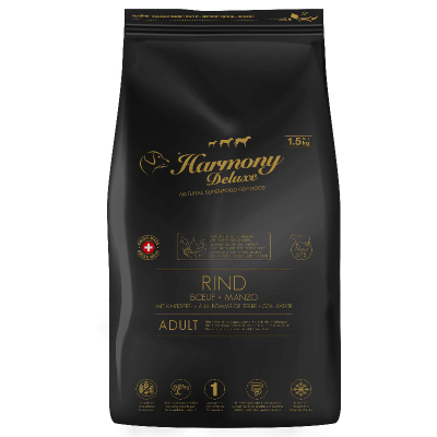 Harmony Dog Deluxe Adult Rind Halbfeuchtfutter