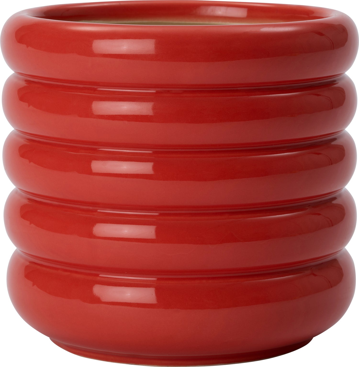 Intratuin bloempot Ilva rood D 14 H 13 cm