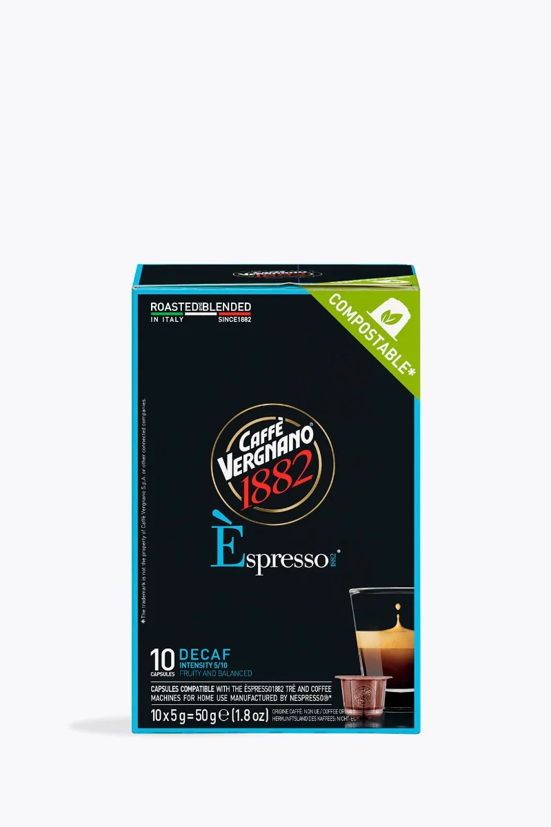 Caffè Vergnano Decaf 10 Kapseln Nespresso® kompatibel