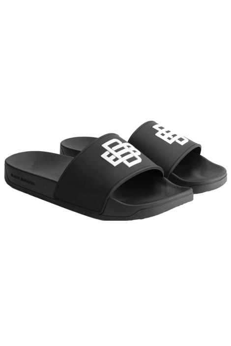 Black Bananas zwarte heren slipper