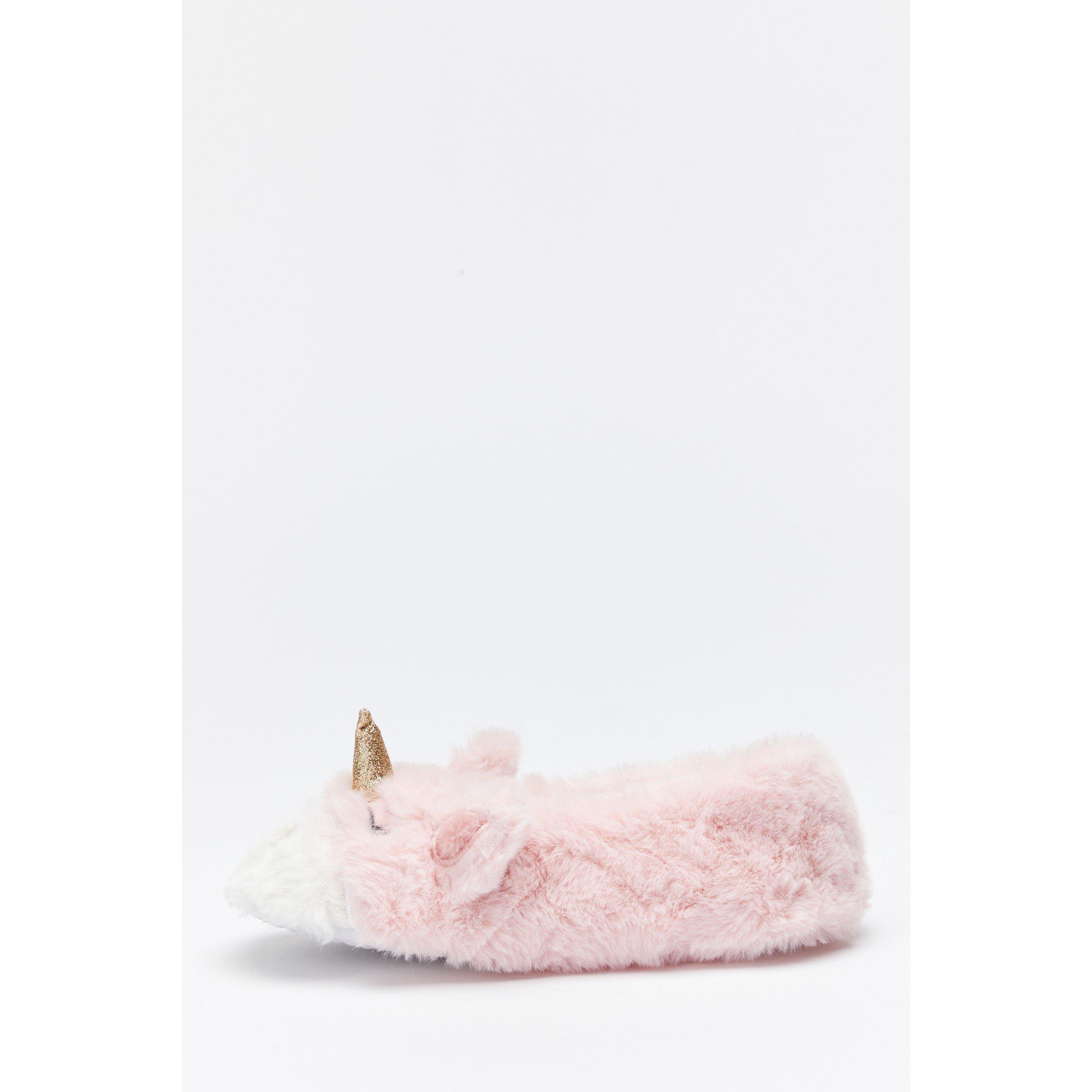 Be You Studio Girls Unicorn Slipper And Hot Water Bottle Set