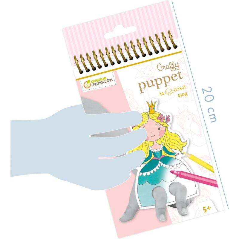 Graffy Puppet, Prince et Princesse - Rose