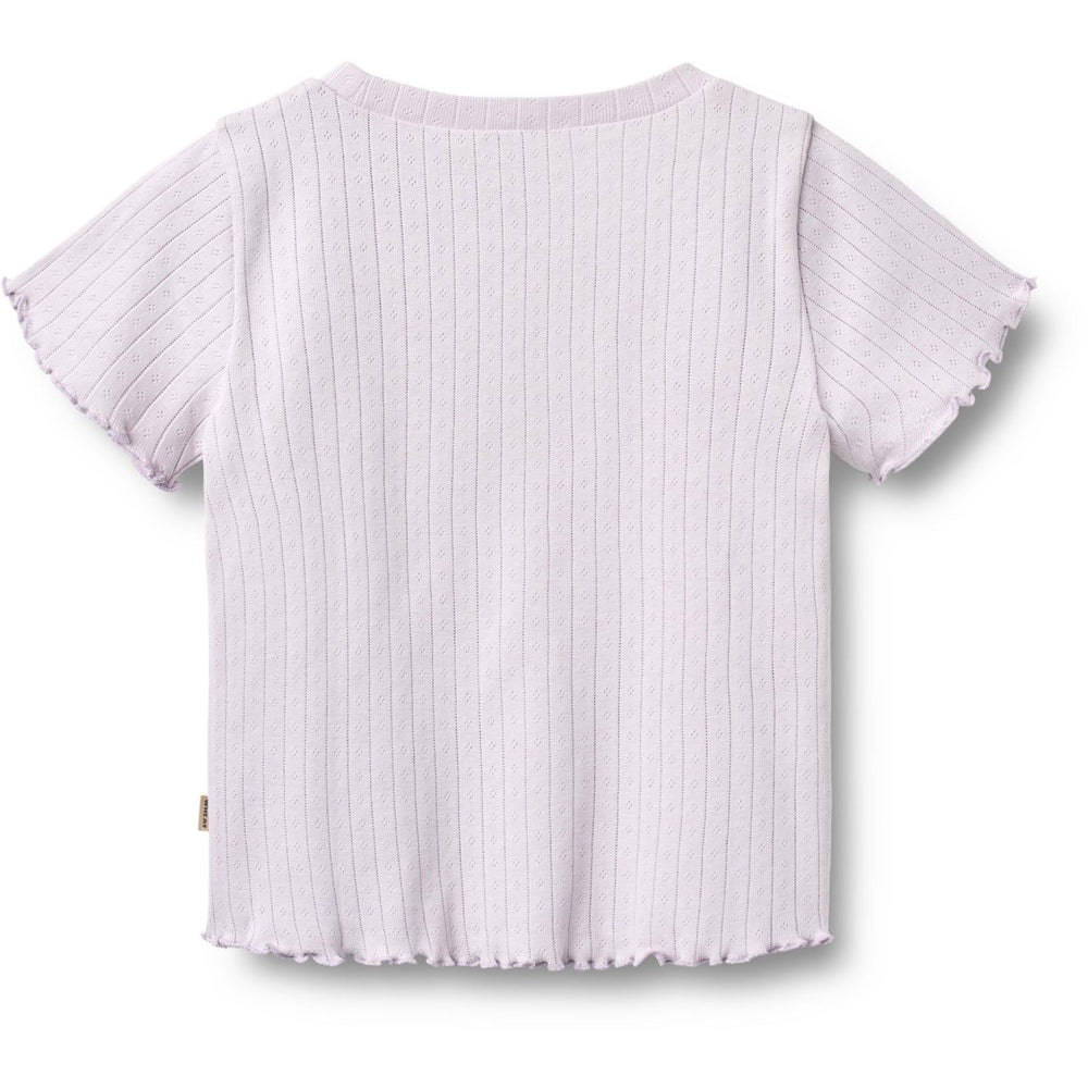 Køb Wheat Purple Light Rib T-shirt S/S Irene