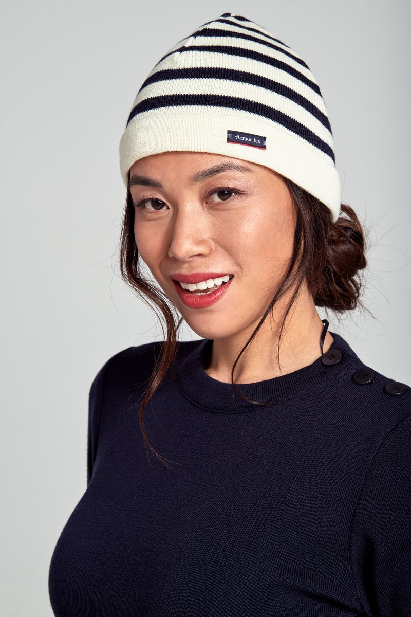 Bonnet rayé 