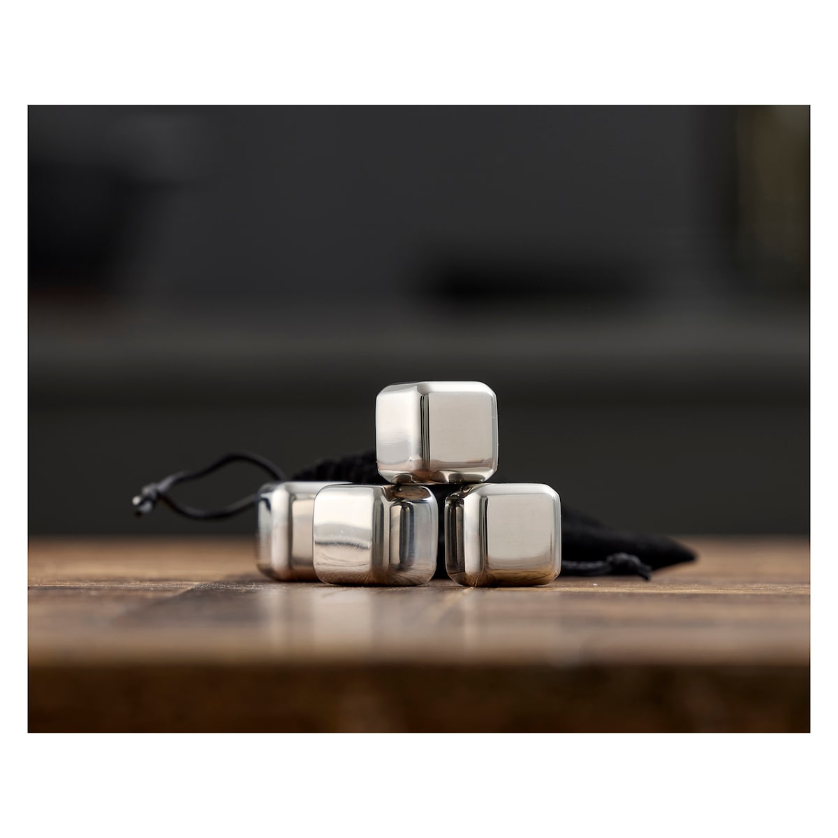 Funktion Whisky stone 2,5 x 2,5 x 2,5 cm 4 pcs