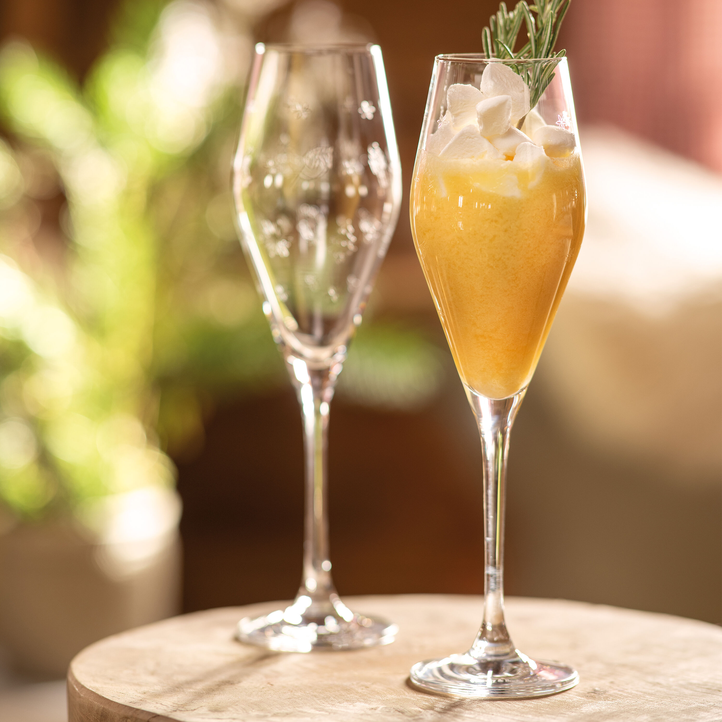 Toy's Delight Champagne glass Clear, 4.1 oz, crystal glass