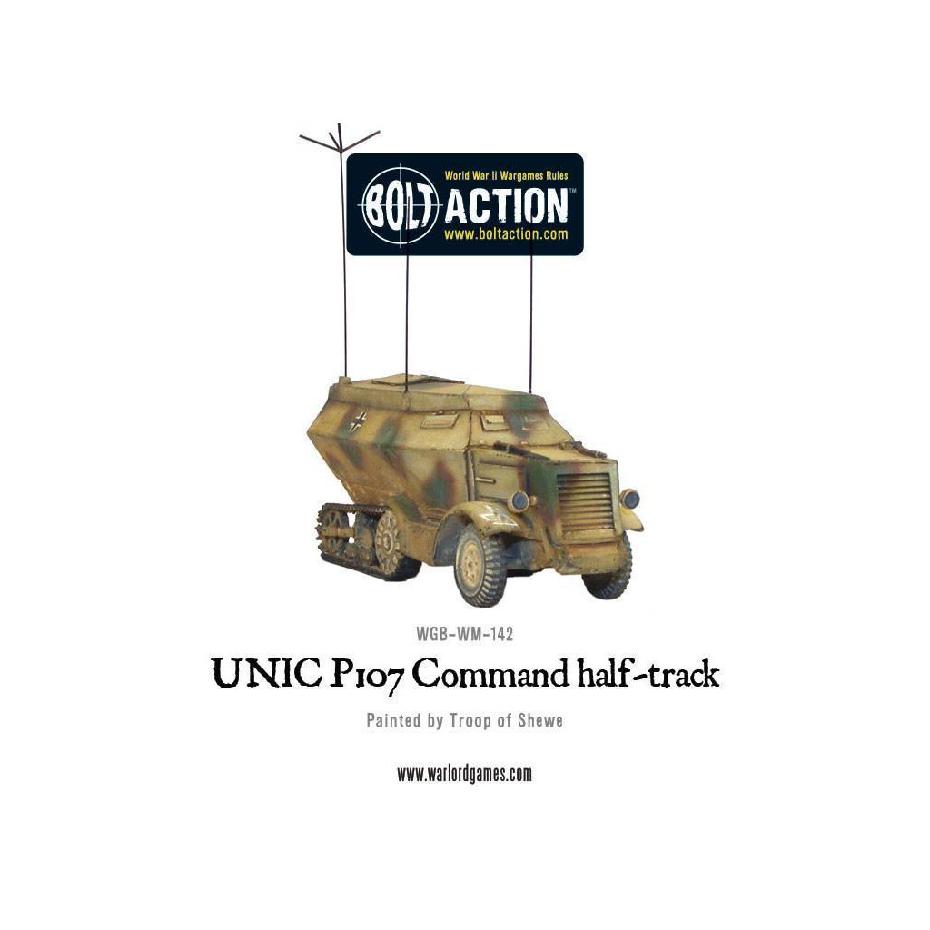 Bolt Action - Unic P107 Command Halftrack