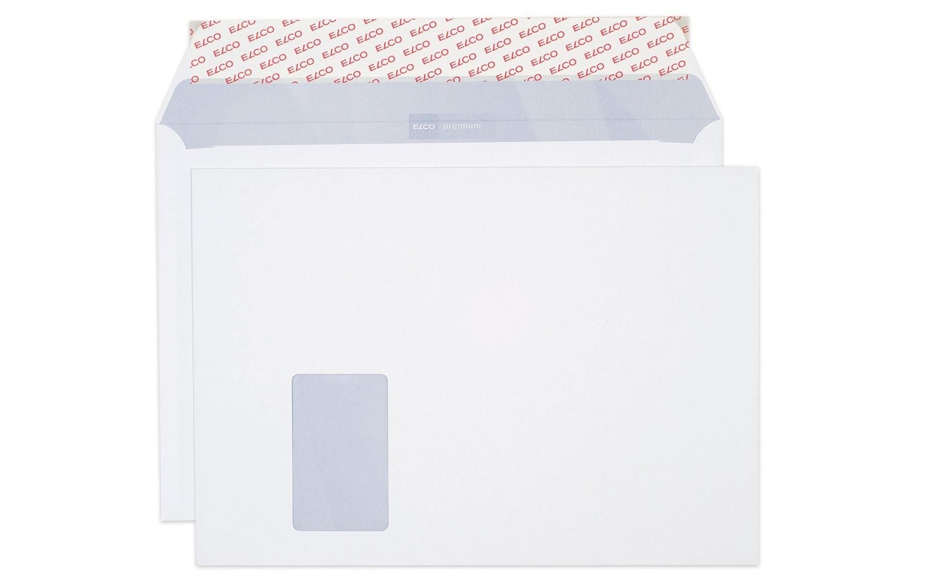 Couvert Office Box C4 mit Fenster links, 50 StückCouvert C4 in praktischer Entnahme-Box