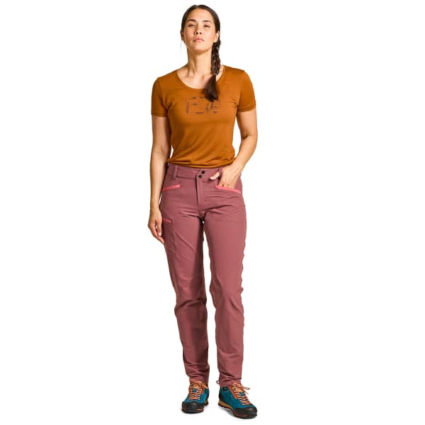Pantalon alpinisme ORTOVOX PELMO PANTS W MOUNTAIN ROSE
