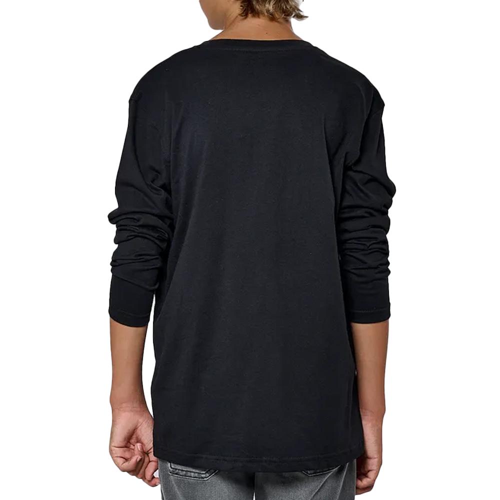 Kaporal T-shirt Manches Longues Noir Garçon Kaporal MARNYB